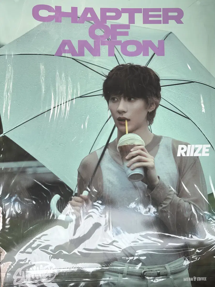 RIIZE メガコーヒー ポスター 6枚セット RIIZE×MEGA COFFEE限定！6枚フルセットポスター付きアルバム入荷